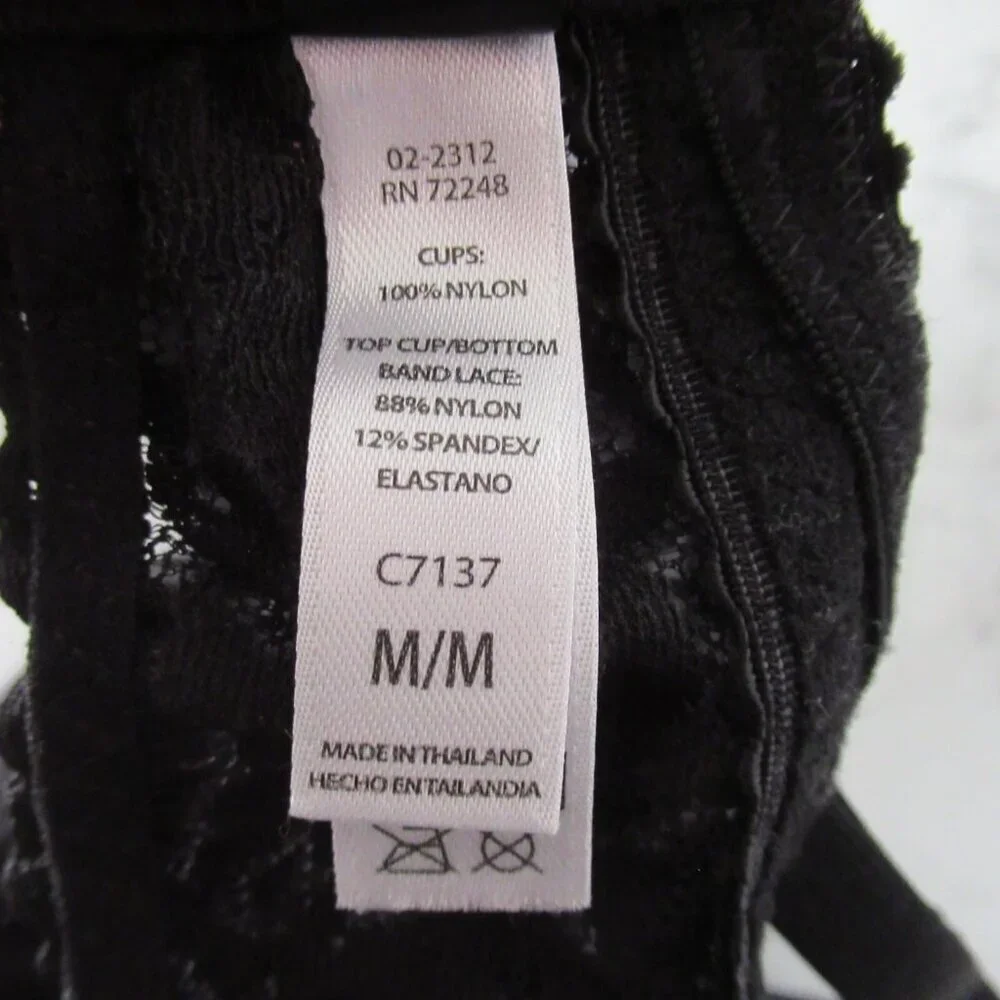 Felina Bralette M Medium Black‎ Lace Wireless